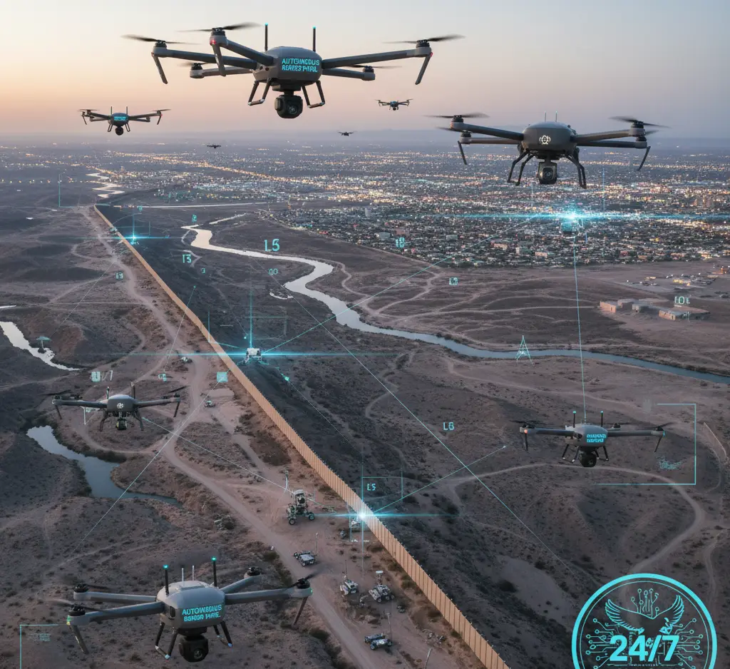 Multi-Drone Cooperative Patrol | DECTIFY